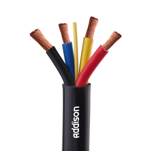 4CORE X 1.50SQ.MM ROUND FLEXIBLE COPPER CABLES - 100MTR